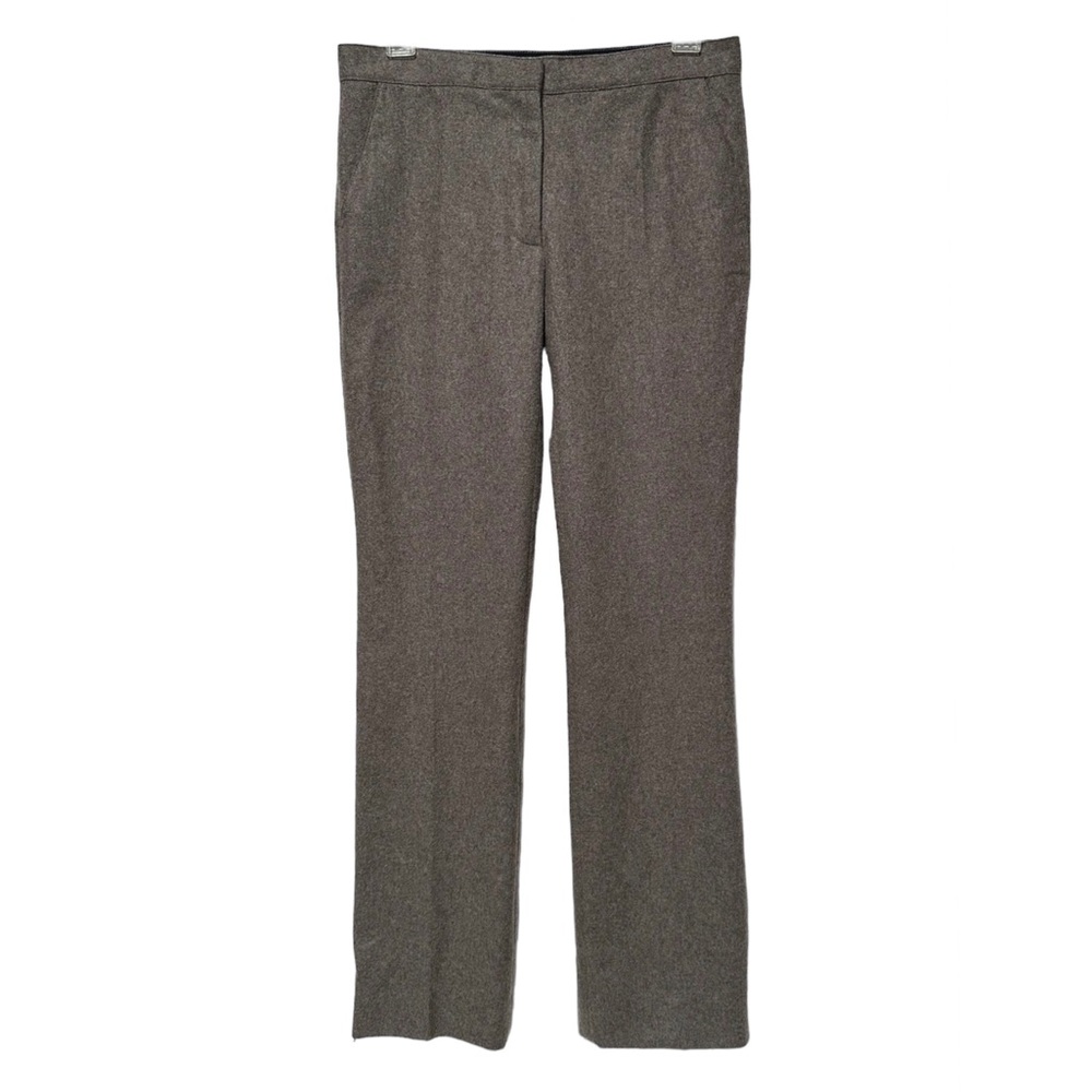 Philosophy Di Alberta Ferretti Virgin Wool Blend Taupe Trouser